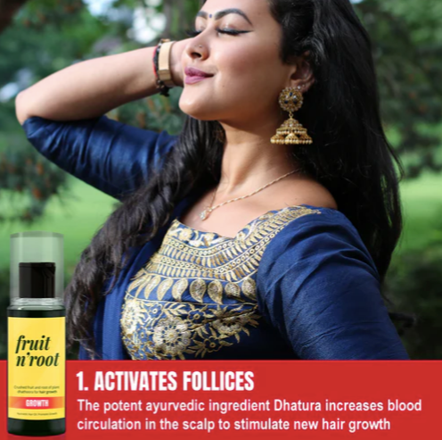 Ayurvedic Hair Oil to Stimulate Thick Growth and Significantly Reduce Hair Fall